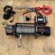 12V 9,500Lbs 3.6Kw HD Pulling Power Winch DB9500I No Fairlead
