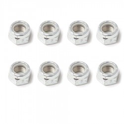 Land Rover Discovery 1 / 2 /Defender /Ranger Rover Classic / P38 - set of 8 nuts 3/8 UNF nylock propshaft OEM NZ606041L