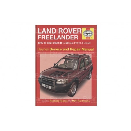 Haynes Manual - Freelander 1 Part BA3085