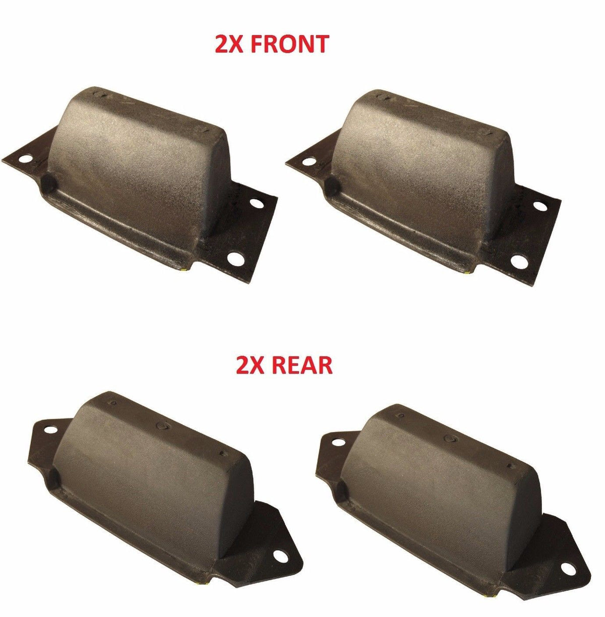 2x Land Rover Discovery Defender90/110/130 Front Axle Rubber Bump Stops ANR4188