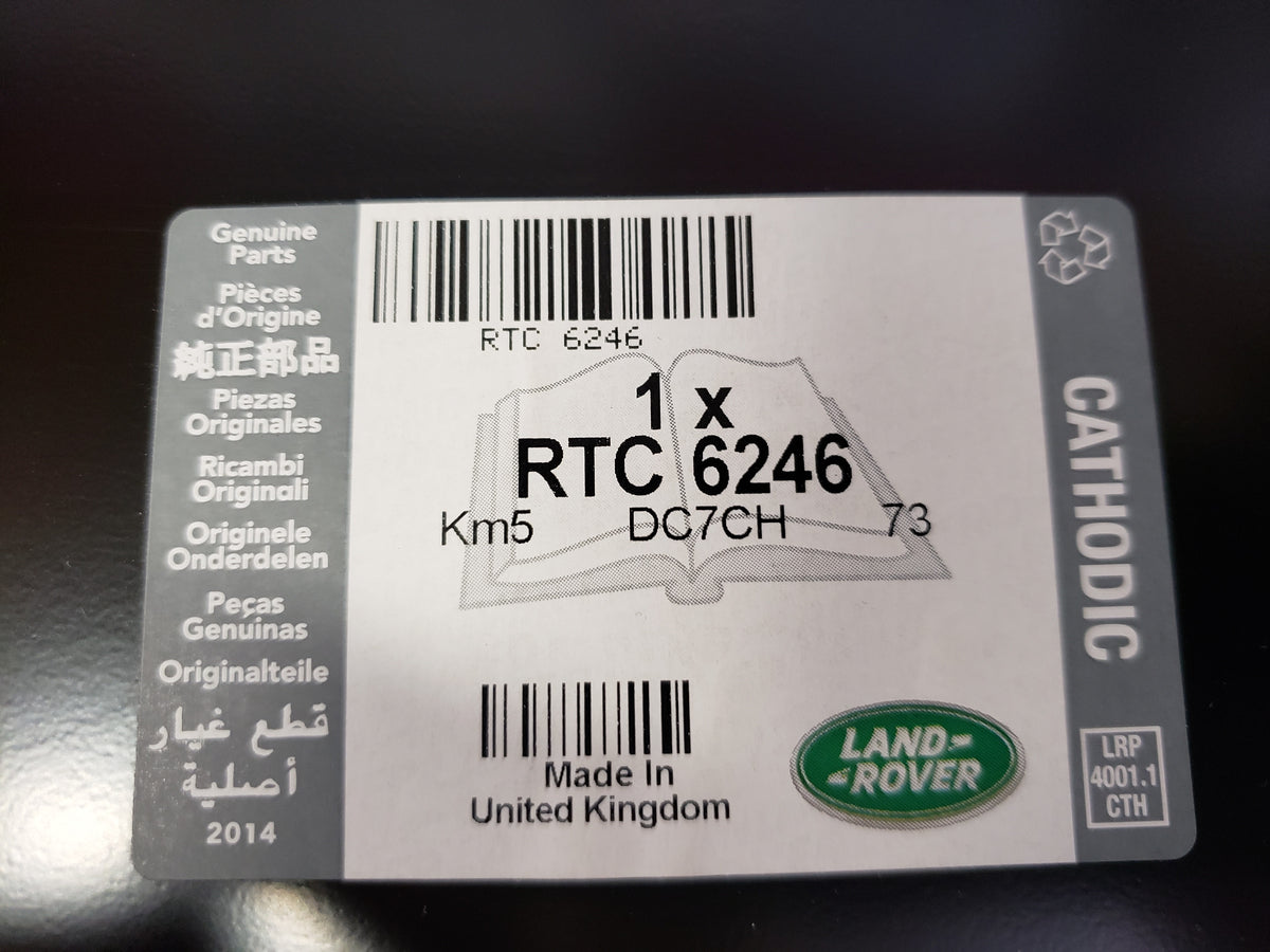 Bulkhead Assembly Rear Part RTC6246