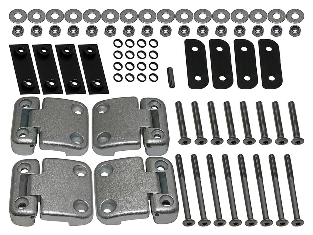 Land Rover Defender / Series III2nd Row Door Hinge Kit SS Bolts Part DA1275SS