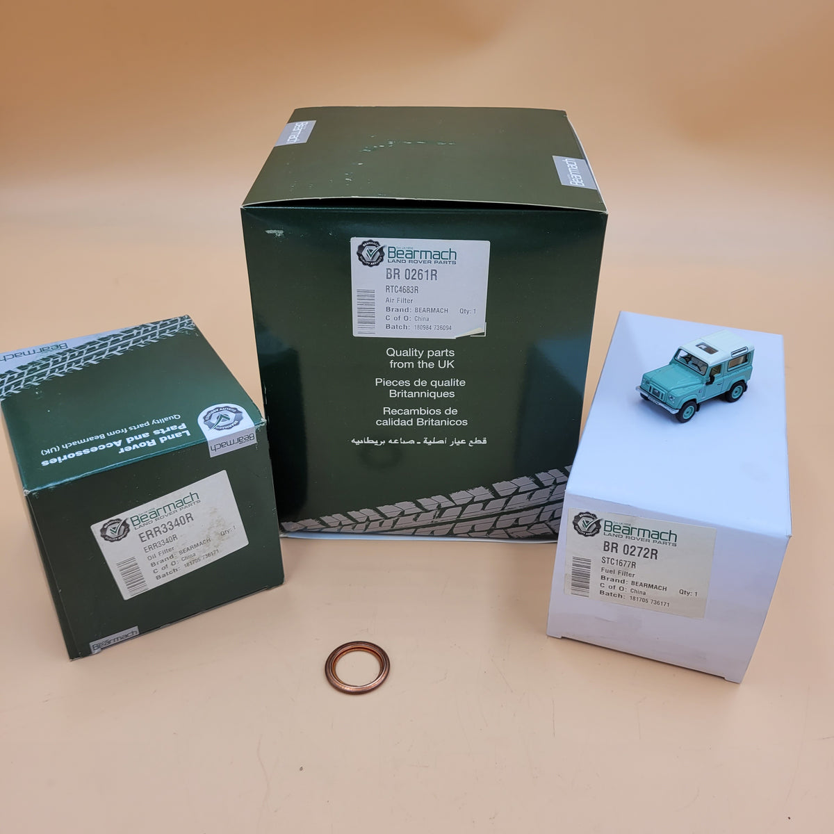 RANGE ROVER CLASSIC 3.5/3.9EFI V8 86-91 Up To GA464553 Service Filter Kit BK0037