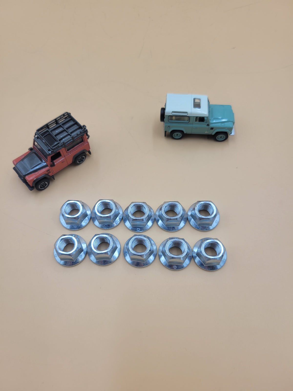 LR & RR M10 Flanged Nut FX110041 FX110047L SET X10
