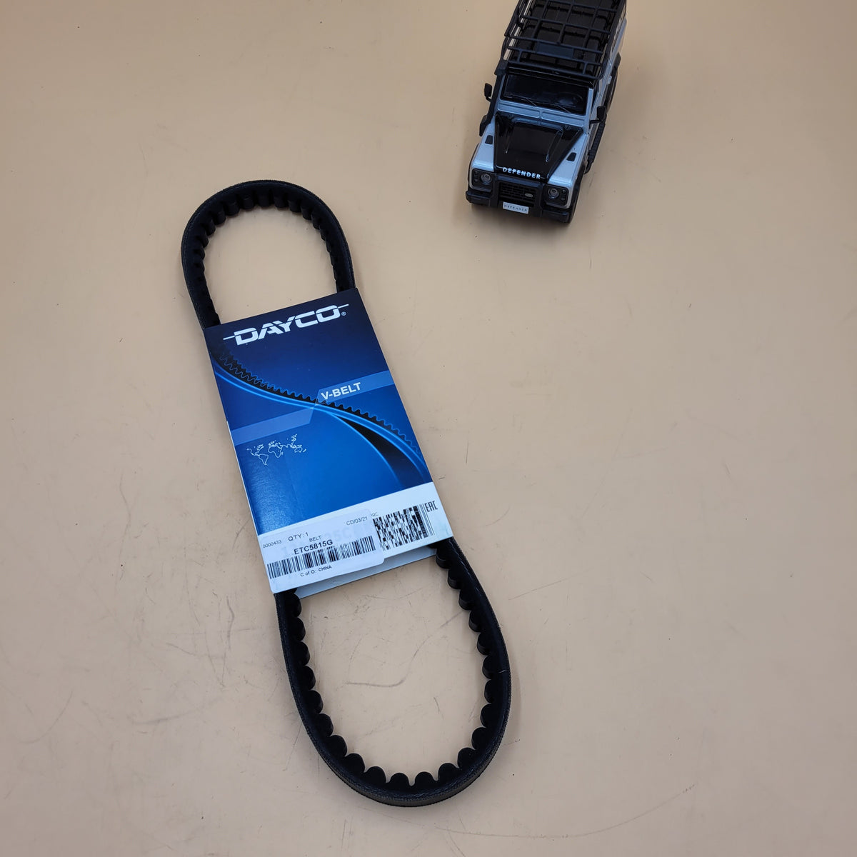 LR DEFENDER -93 NA TD 200TDi Power Steering Belt ETC5815G 13x725