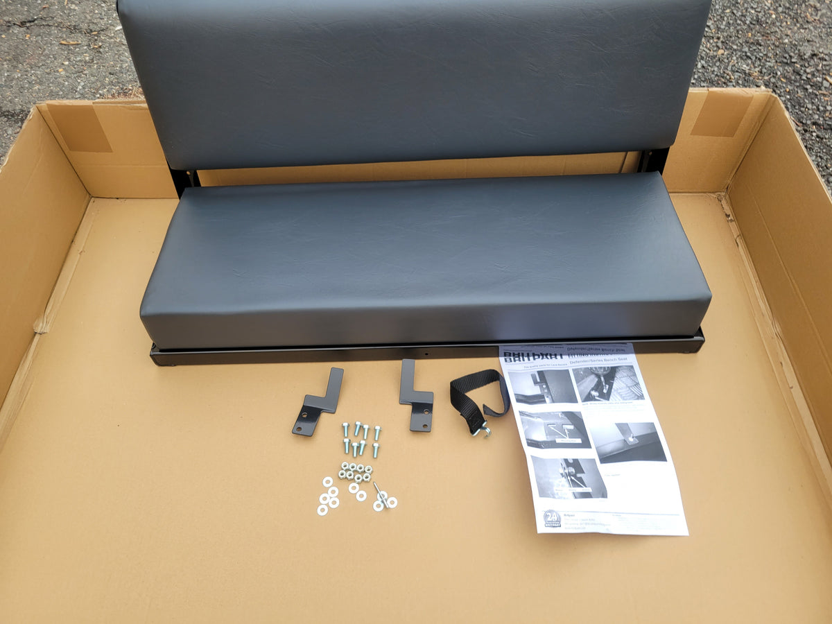 LR SERIES DEFENDER - up to 2007 Rear Bench Seat GREY 320737LCS