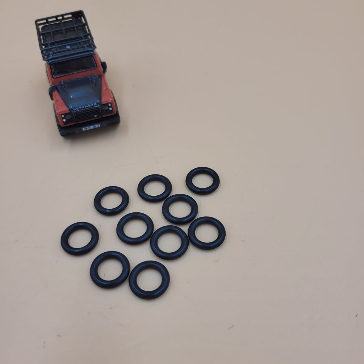 LR DEFENDER 2.25/2.5 Petrol NA TD 200TDi O Ring for Dipstick Tube 532387 SET X10