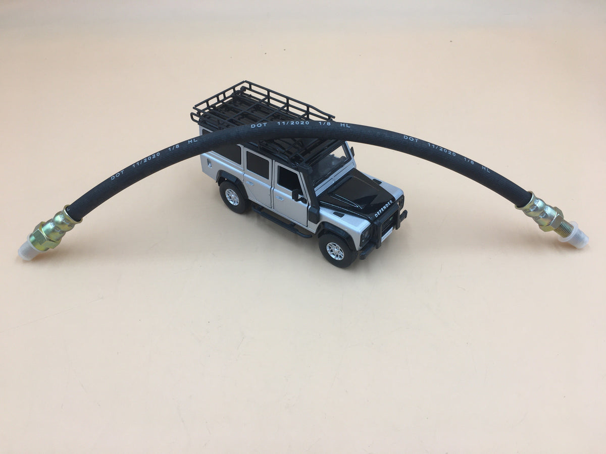 Land Rover Series 2 & 2a Flexible Brake Hose Flexi Front & Rear Set of 3 RTC3386