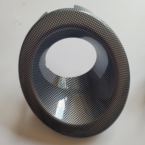 LR FREELANDER II SET of Carbon Fibre Style Fog Lamp Bezel BA9522