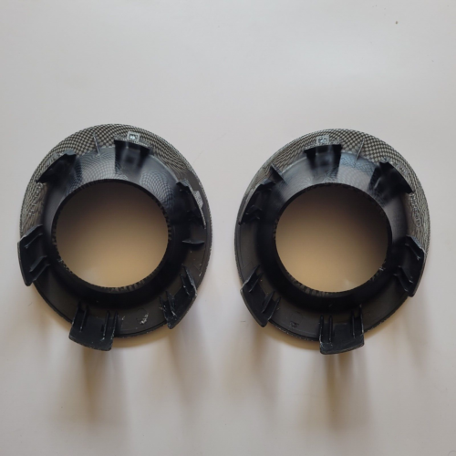 LR FREELANDER II SET of Carbon Fibre Style Fog Lamp Bezel BA9522