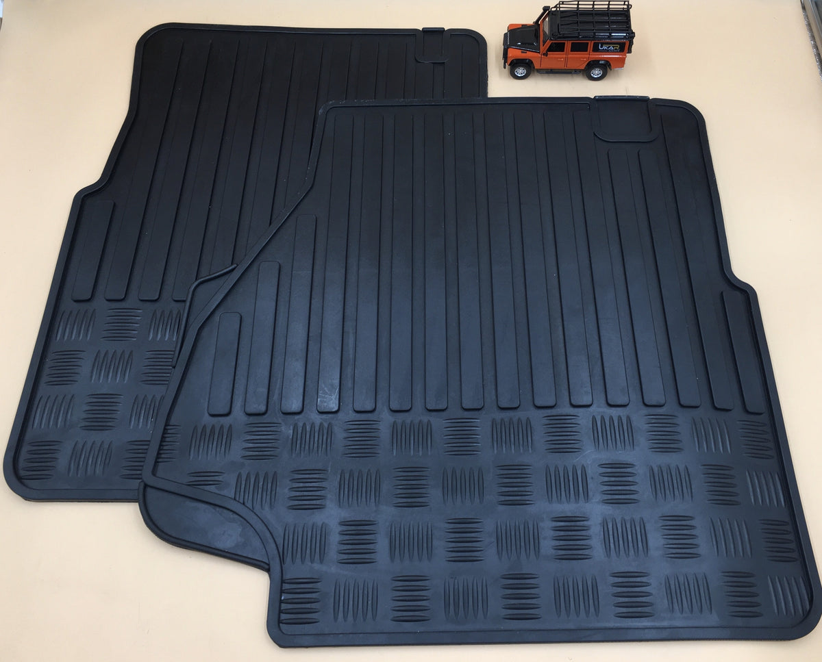 Land Rover Defender 90 /110 Front Rubber Mat Set STC50172 / VPLDS0674