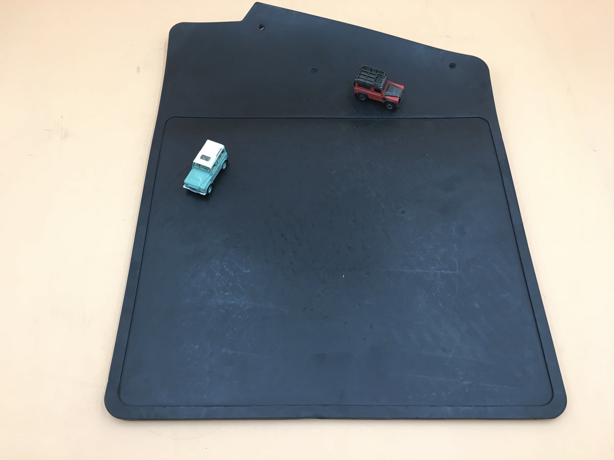 LR DEFENDER 90' -98 Rear LH Mud Flap Without Logo Fittings & Bracket MXC6413