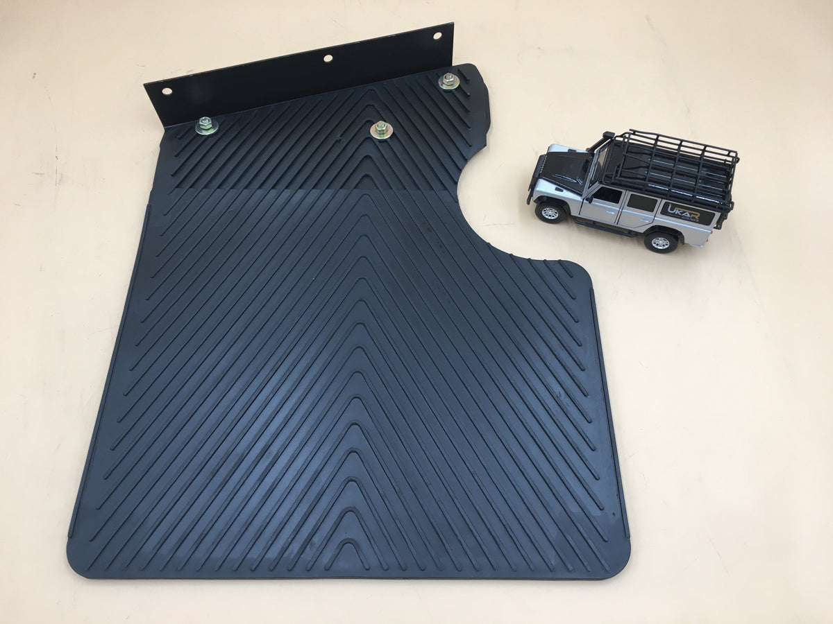 LR DEFENDER 90' -16 Rear Left Mud Flap With a Bracket CAT500540PMAR