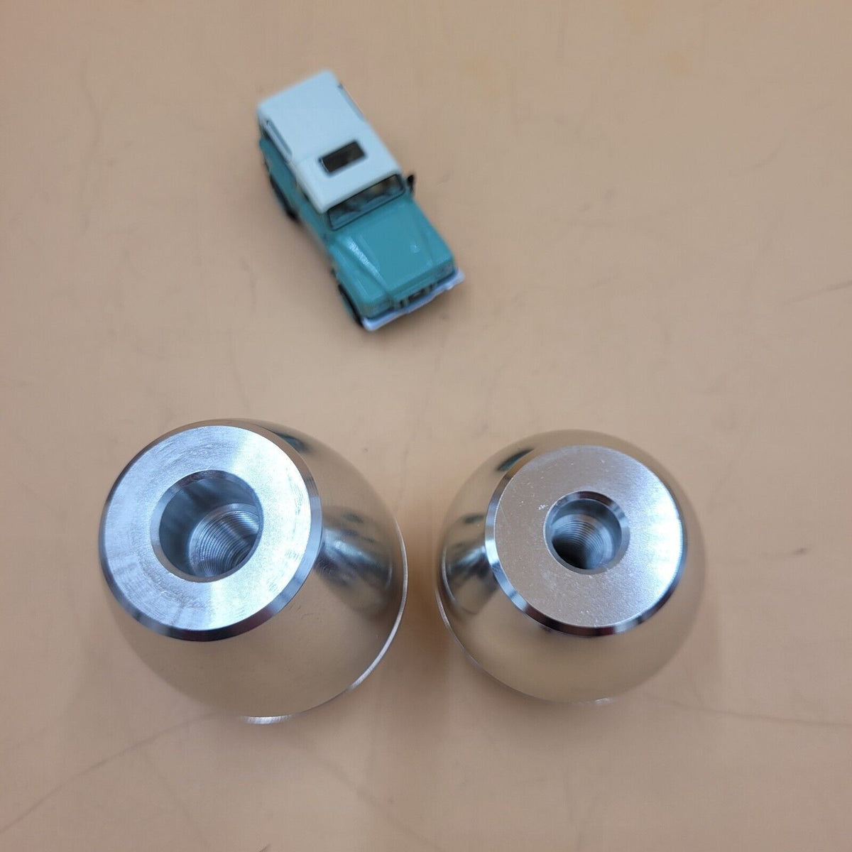 LR DEFENDER TD5 MACHINED ALLOY GEAR KNOB SET R380 GEARBOX DA5500