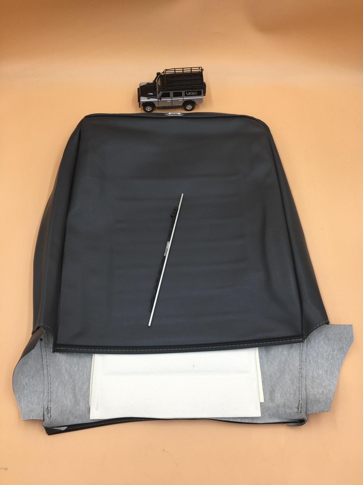Land Rover Defender 90/110 Seat Back Cover - Grey Part DA4042