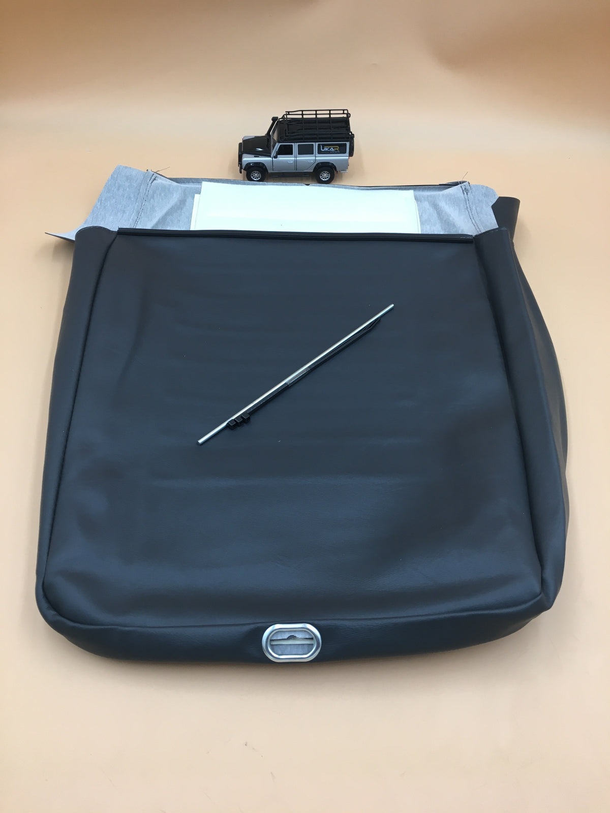 Land Rover Defender 90/110 Seat Back Cover - Grey Part DA4042
