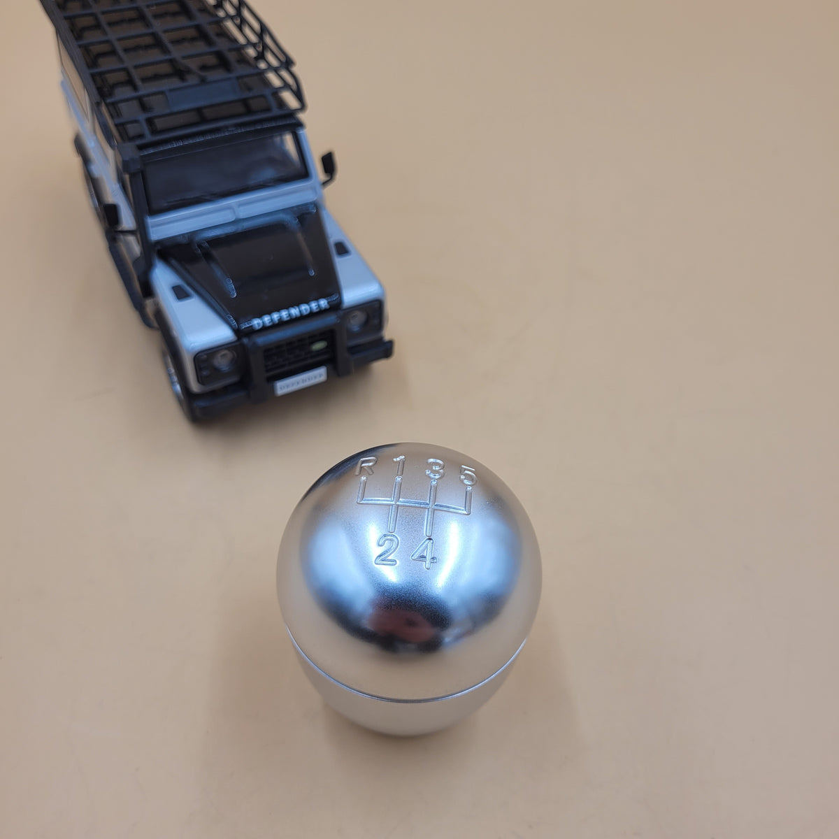 Land Rover Defender Gear Knob LT77 Aluminium Part BA3846