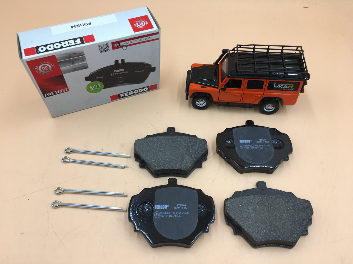 DISCOVERY I 89-98 Disc Pads Rear Axle Set DI w/o Sensor FERODO FDB844 Part SFP500190F