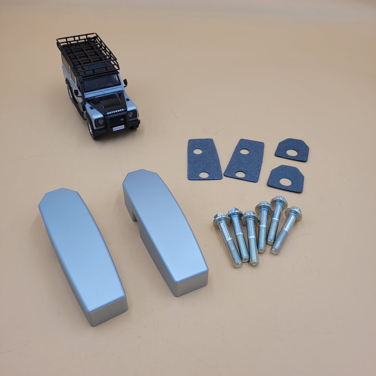 LR DEFENDER 90 110 WINDSHIELD WINDSCREEN BULKHEAD BRACKETS HINGE KIT DA1142