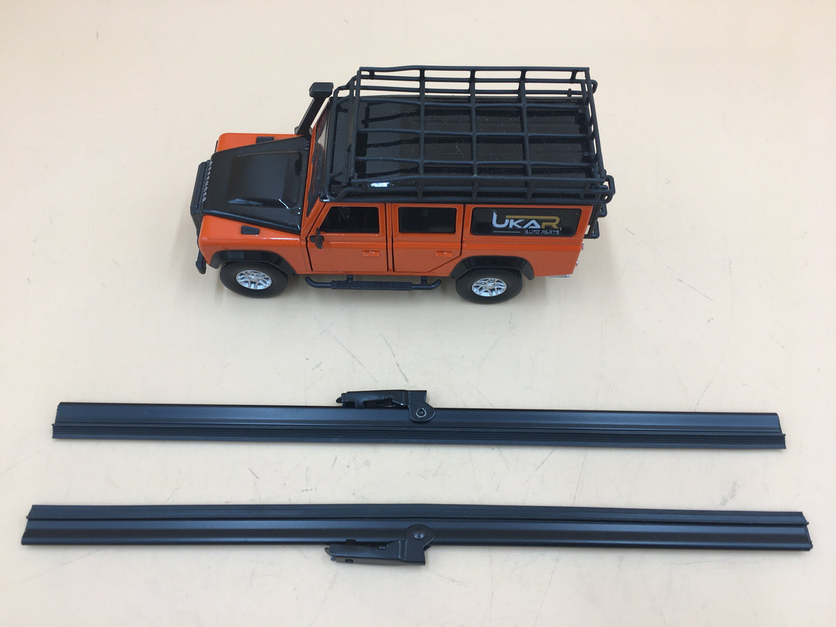 2X Land Rover Series 2 / 2A / 3 Flat Type Wiper Blades PRC1330F
