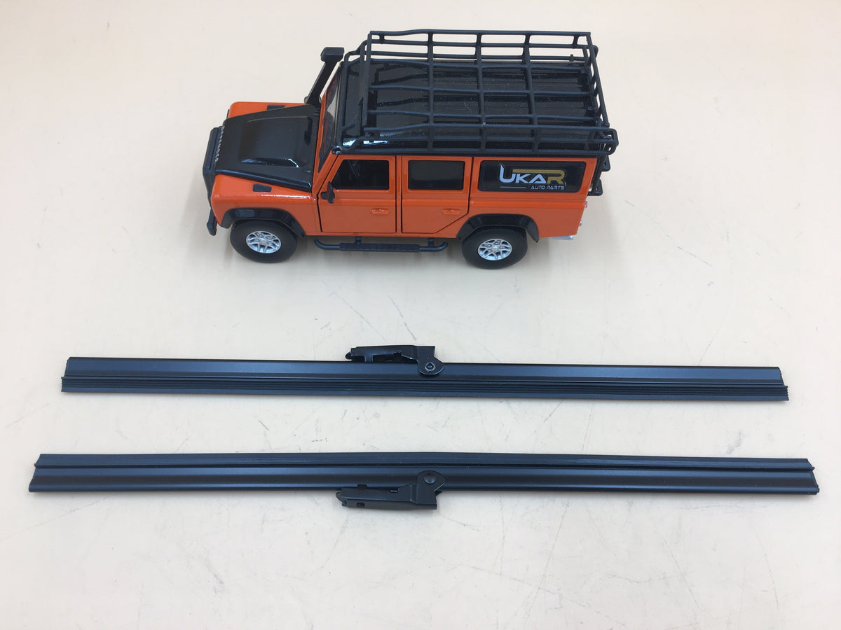 2X Land Rover Series 2 / 2A / 3 Flat Type Wiper Blades PRC1330F