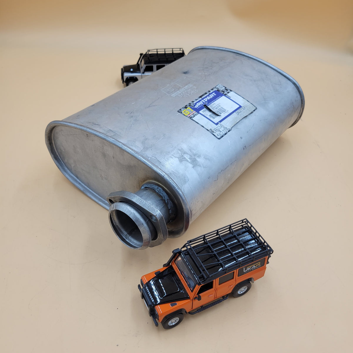 LR SERIES IIA III 109" V6 2.6 Petrol 67-84 Exhaust Silencer Muffler 562737