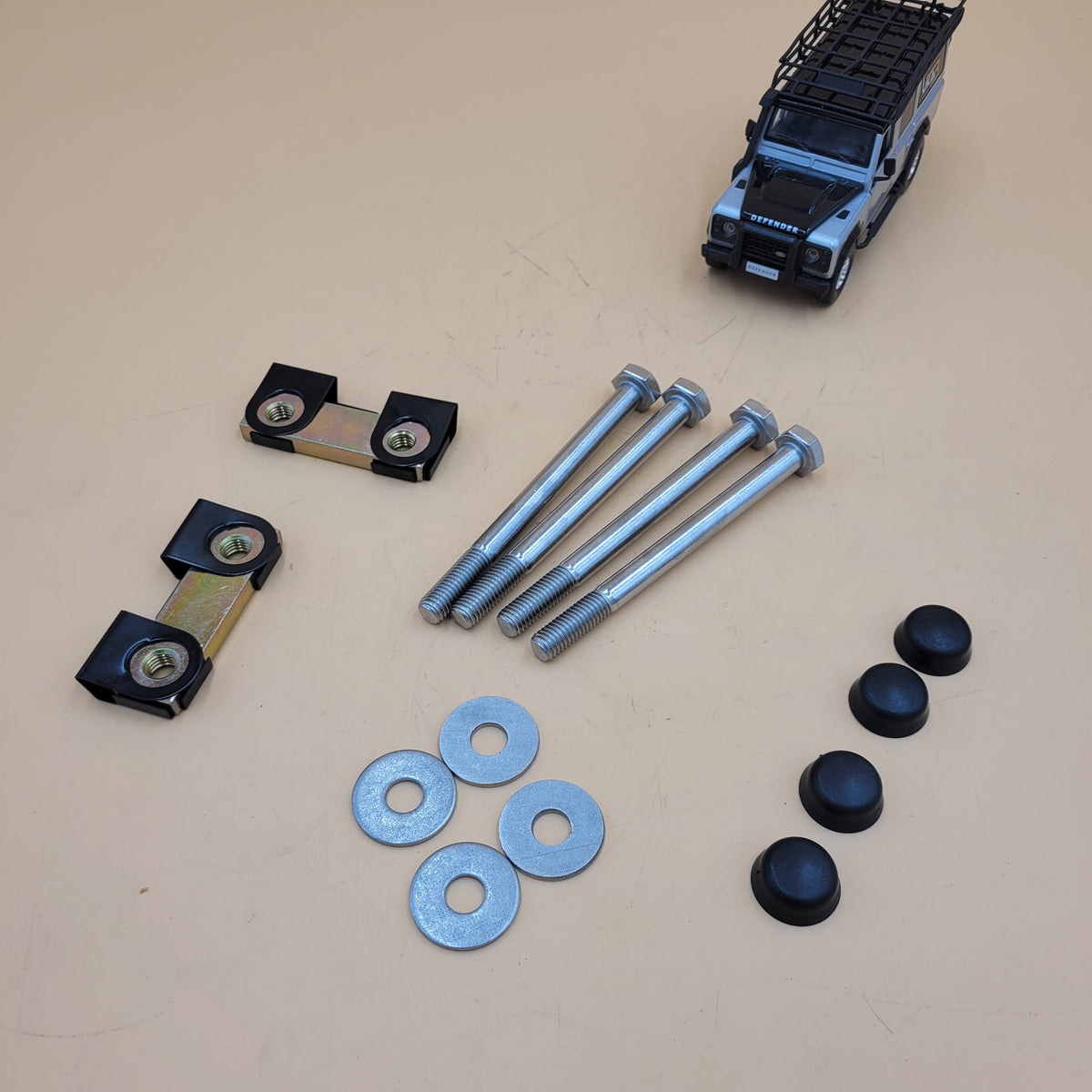 LAND ROVER DEFENDER 90 110 STAINLESS STEEL BUMPER BOLT KIT - DA1139 / ALQ710020