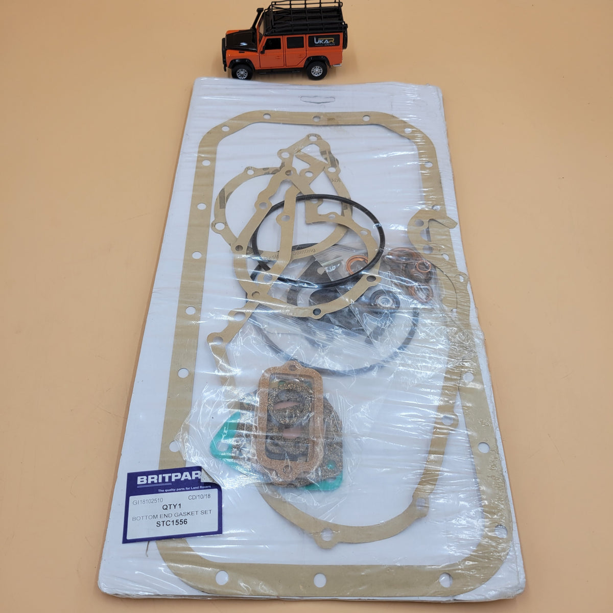 LR SERIES 2.25 Petrol Bottom End Gasket Set STC1556