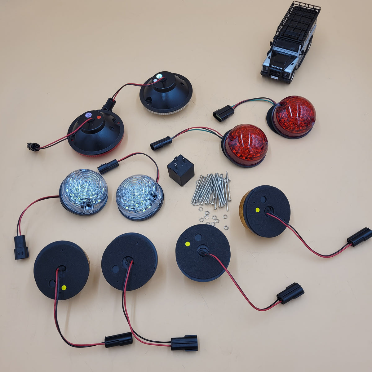 Deluxe LED coloured light kit Part DA1292