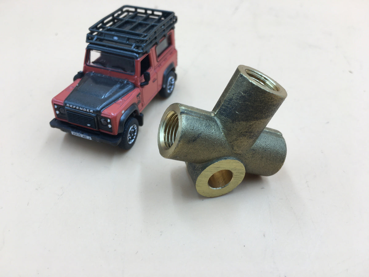 LR & RR Brake Pipe 'T' Piece Connector for Multiple Purposes NRC4251