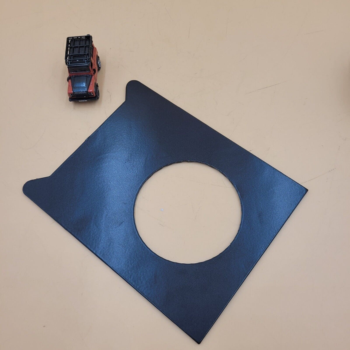LR Defender Fuel Cap Surround Chequer Plate Part BA4021B / LR176-b