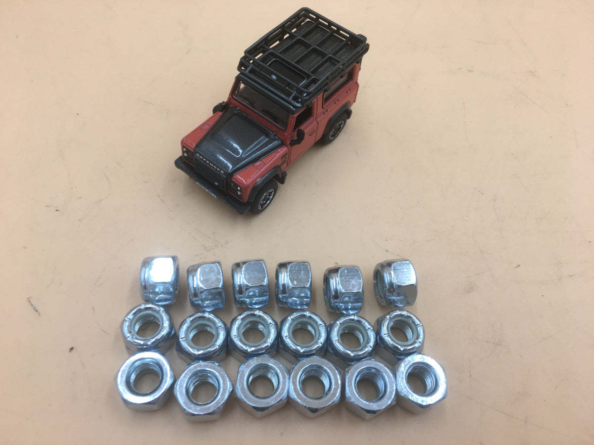 LR DEFENDER DISCOVERY RR Classic Nut 1/4 BR2263 NY604041L SET X18