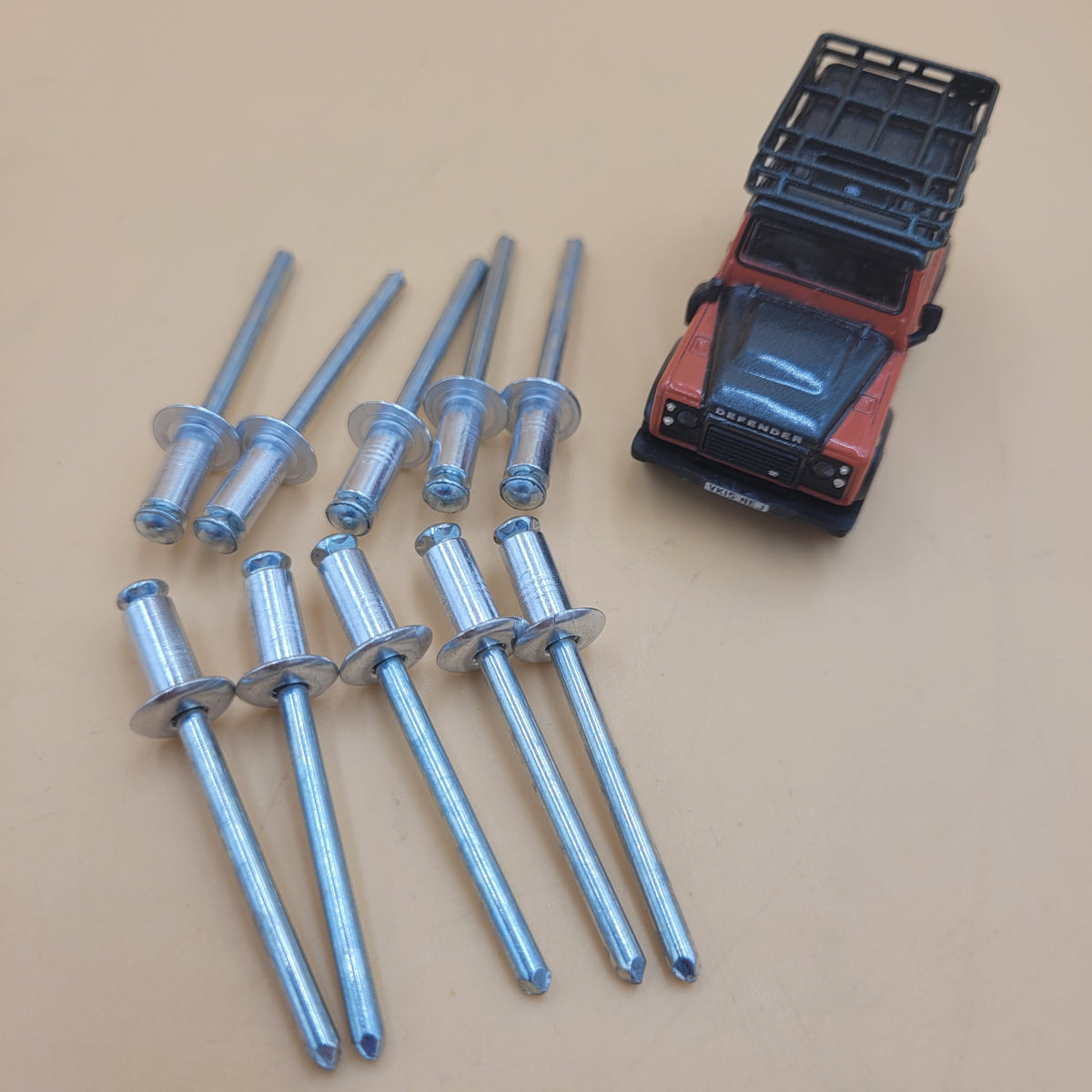 Land Rover Rivets D4.5mm Part RU612253 SET X10