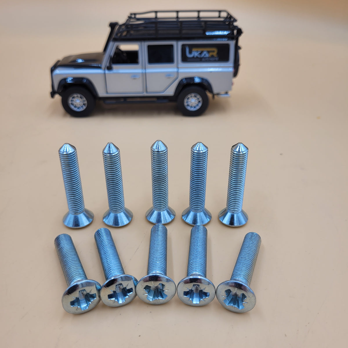 LR DEFENDER Door Hinge to Bulkhead Screw BR0140 79221 Set X10