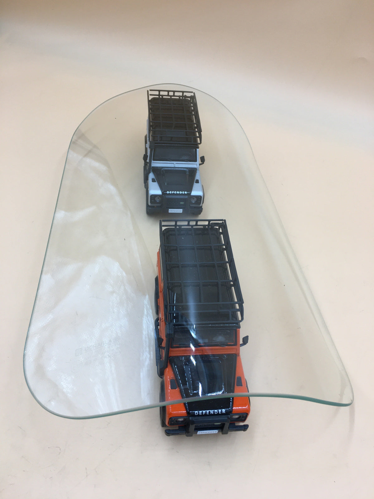 LR DEFENDER 86- RH Rear Quarter Glass 4mm for Truck & Crew Cab MWC4710