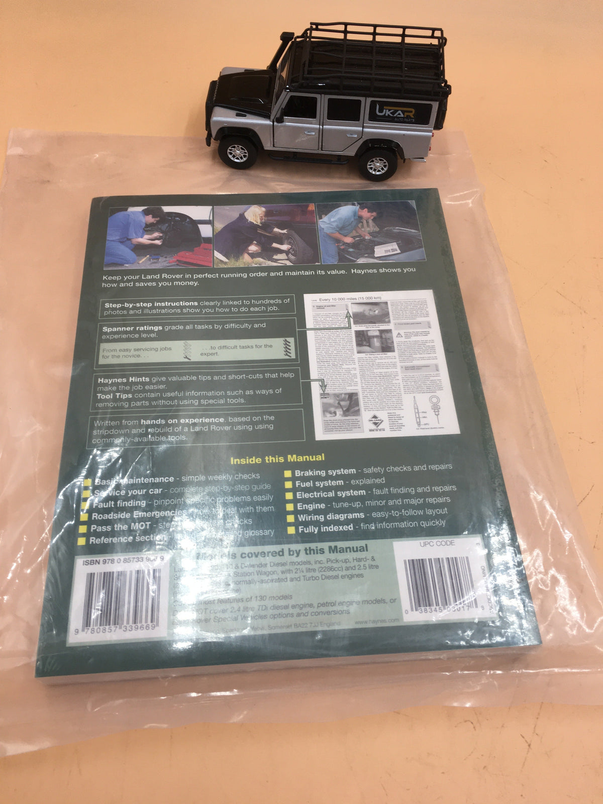 Haynes Workshop Manual - Defender Part DA3035