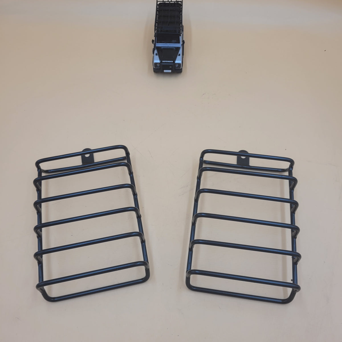 TD5 2003 ONWARD FRONT & REAR LAMP GUARD KIT WOLF STYLE KIT DA4400