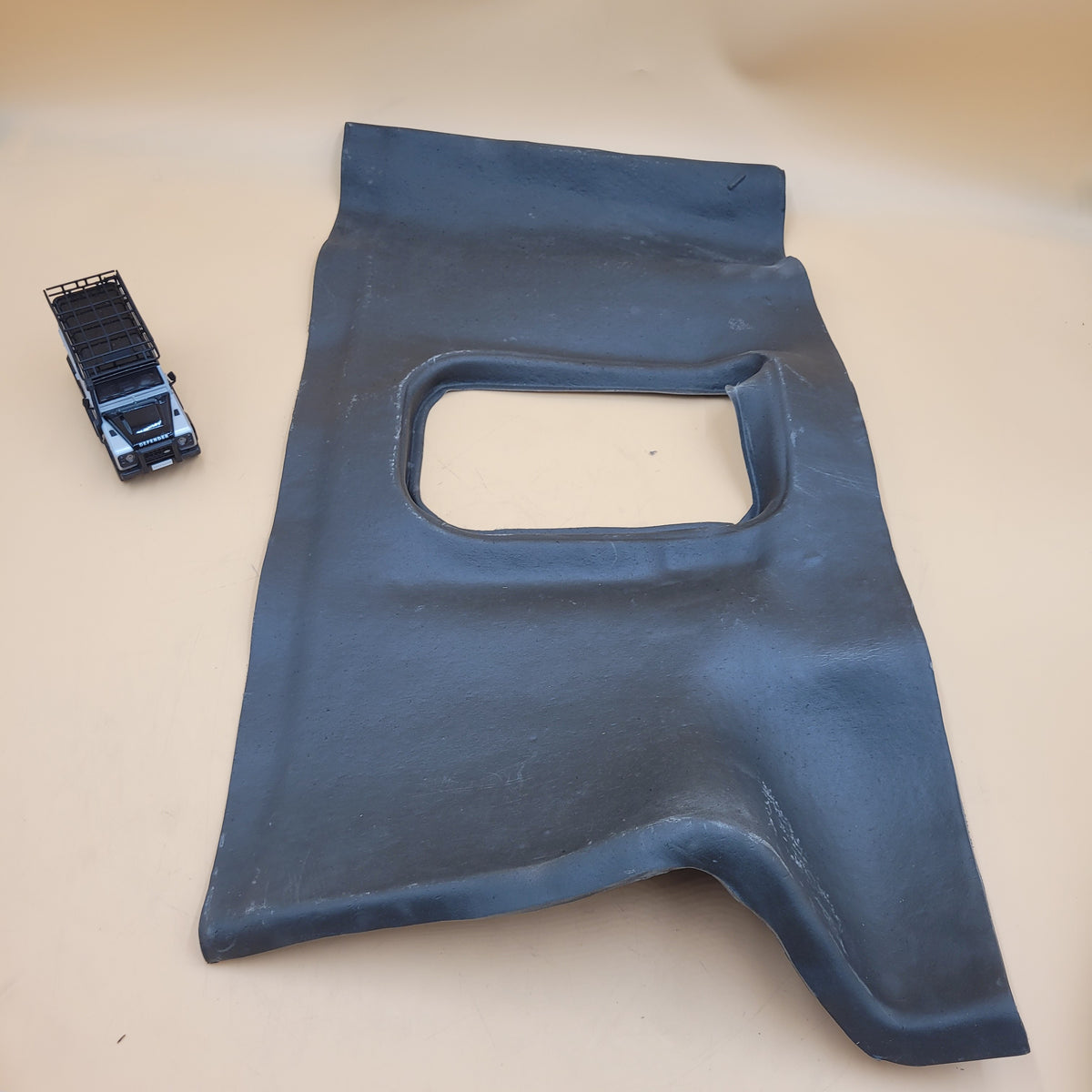 DEFENDER -06 Rubber Transmission Tunnel Cover Mat GENUINE Part BTR9320LR