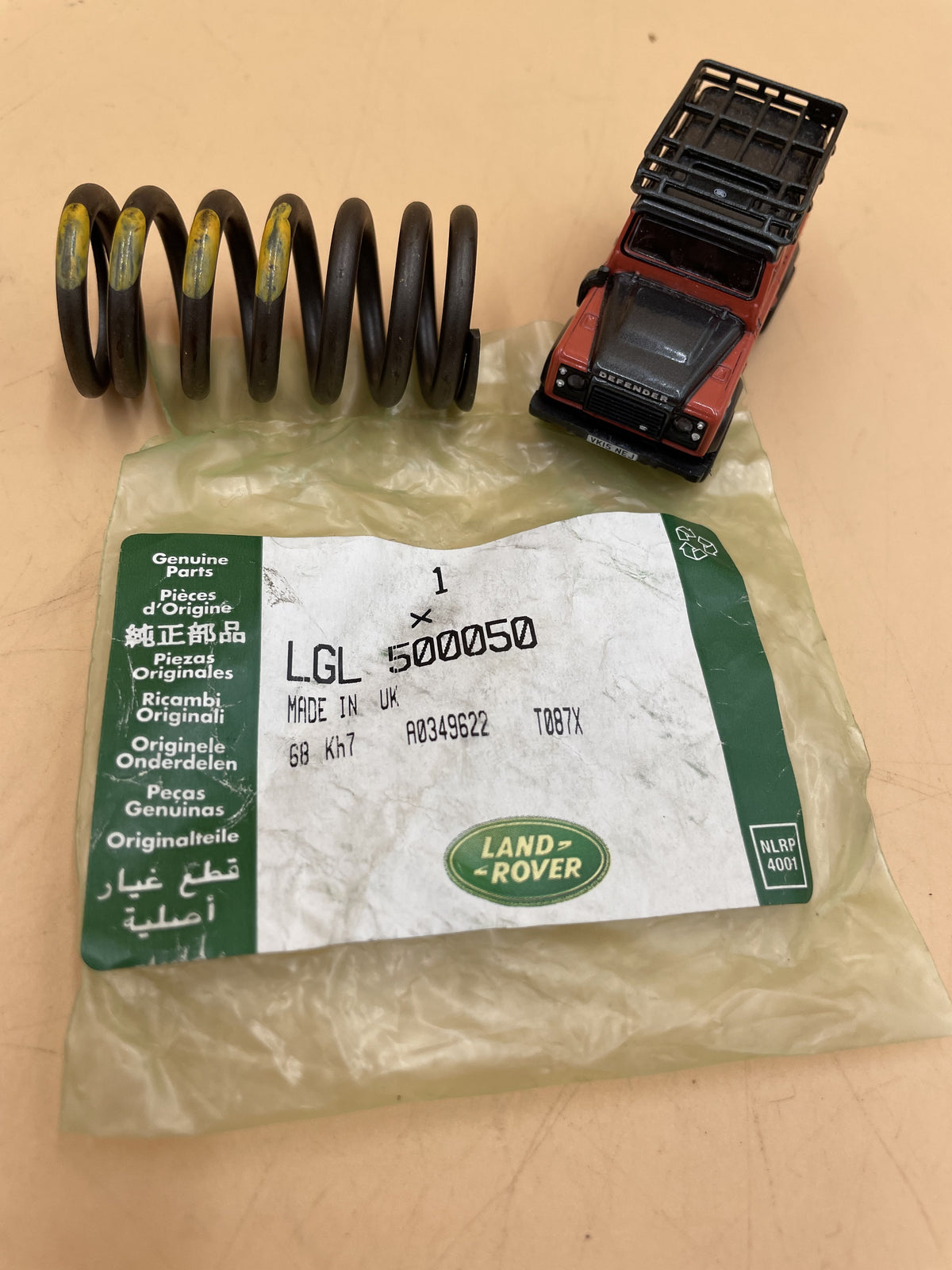 Valve Spring Part LGL500050