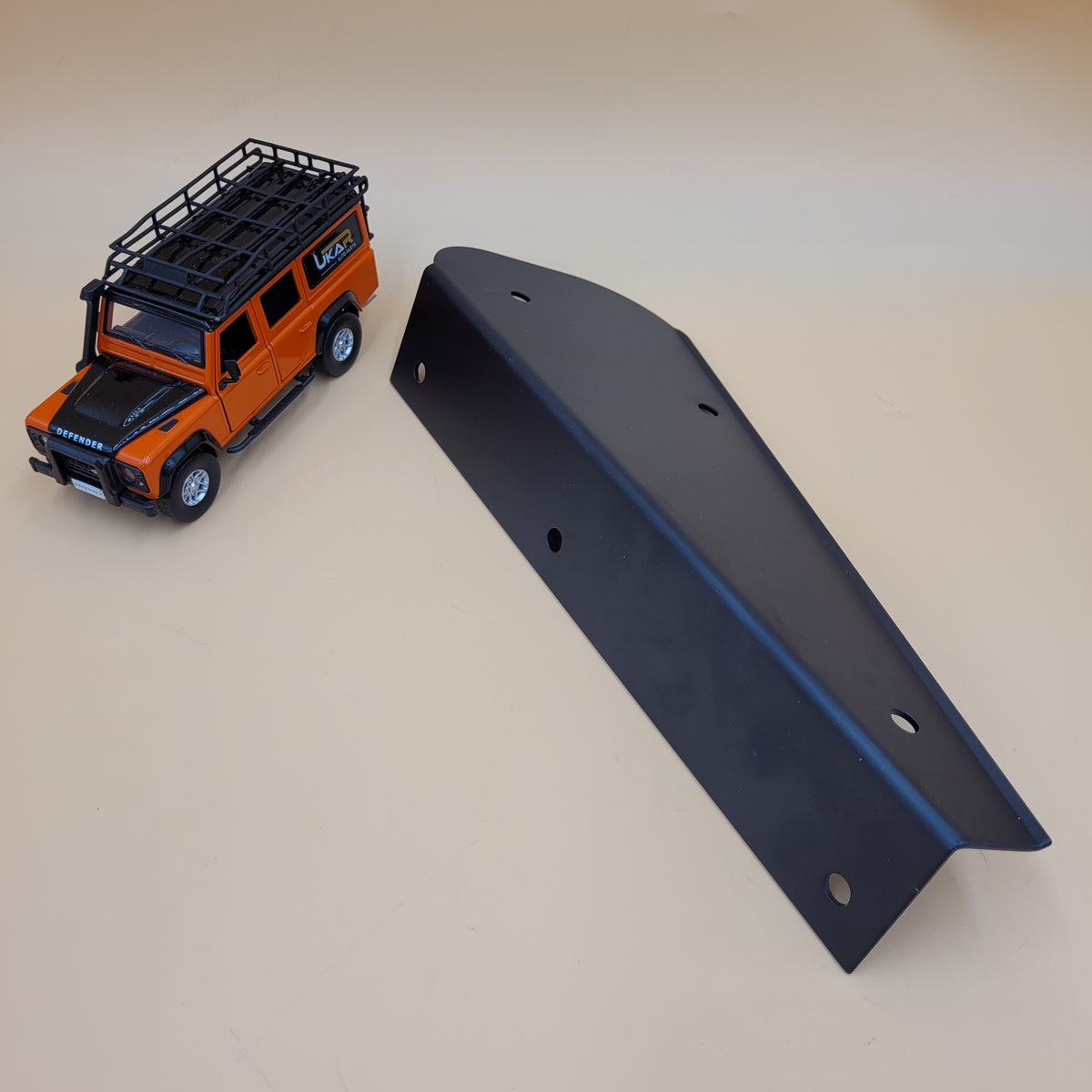 Land Rover Defender 90 Rear Mud Flap Brackets PAIR up to '98 Part MUC3986
