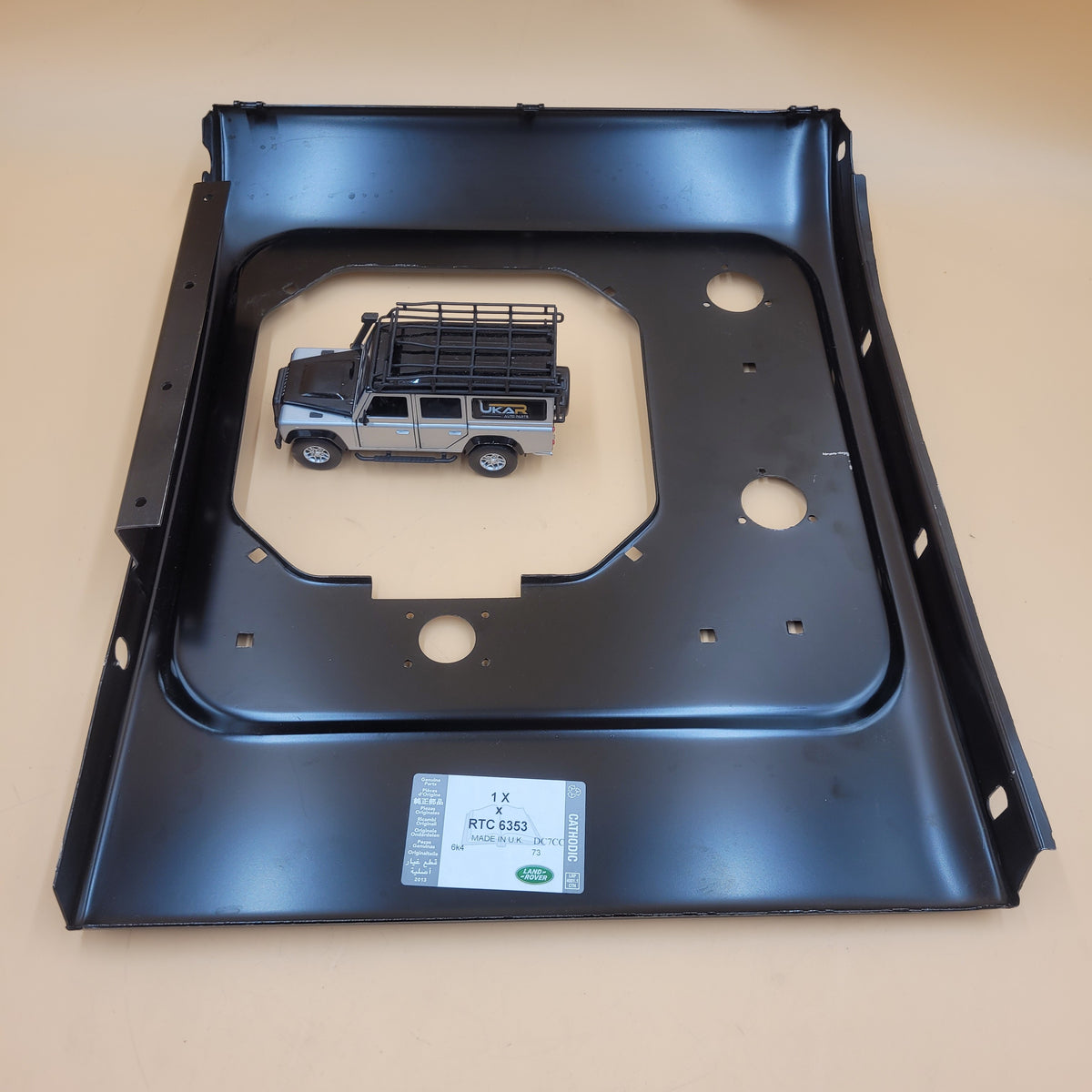 LR DEFENDER -98 Right Hand Front Wing Assembly Headlamp Panel RTC6353