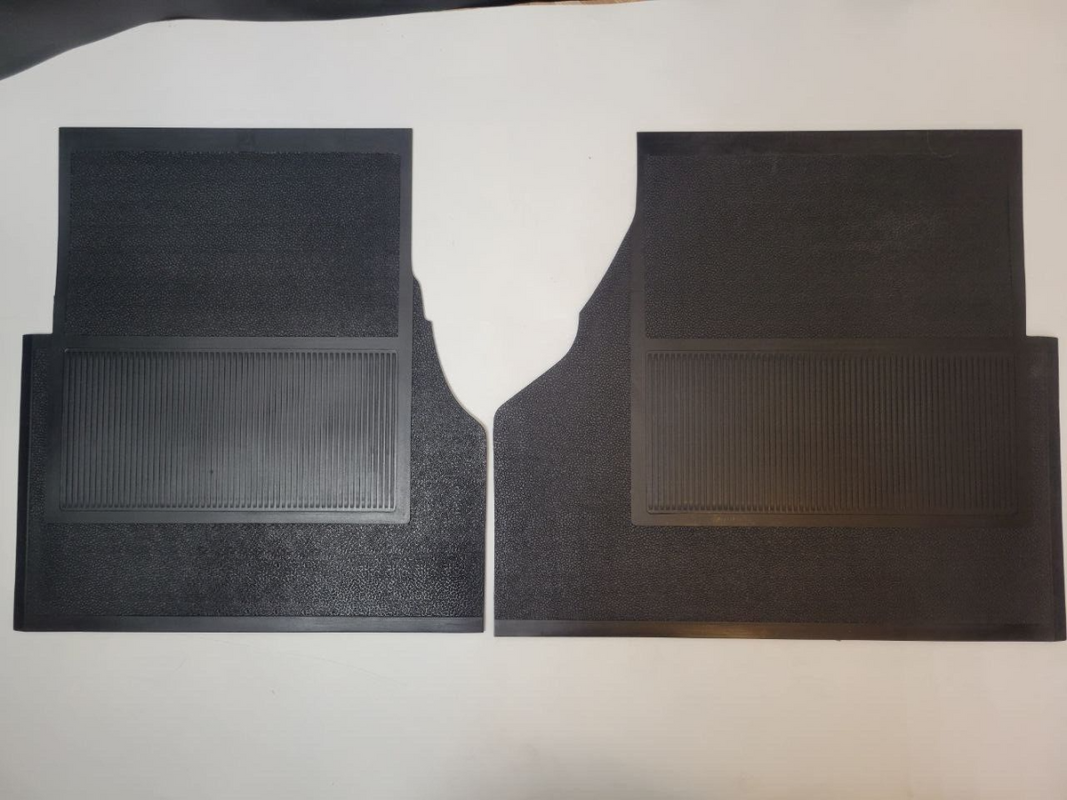Land Rover Defender Heavy Duty Rubber Floor Mat Set Front - DA4501