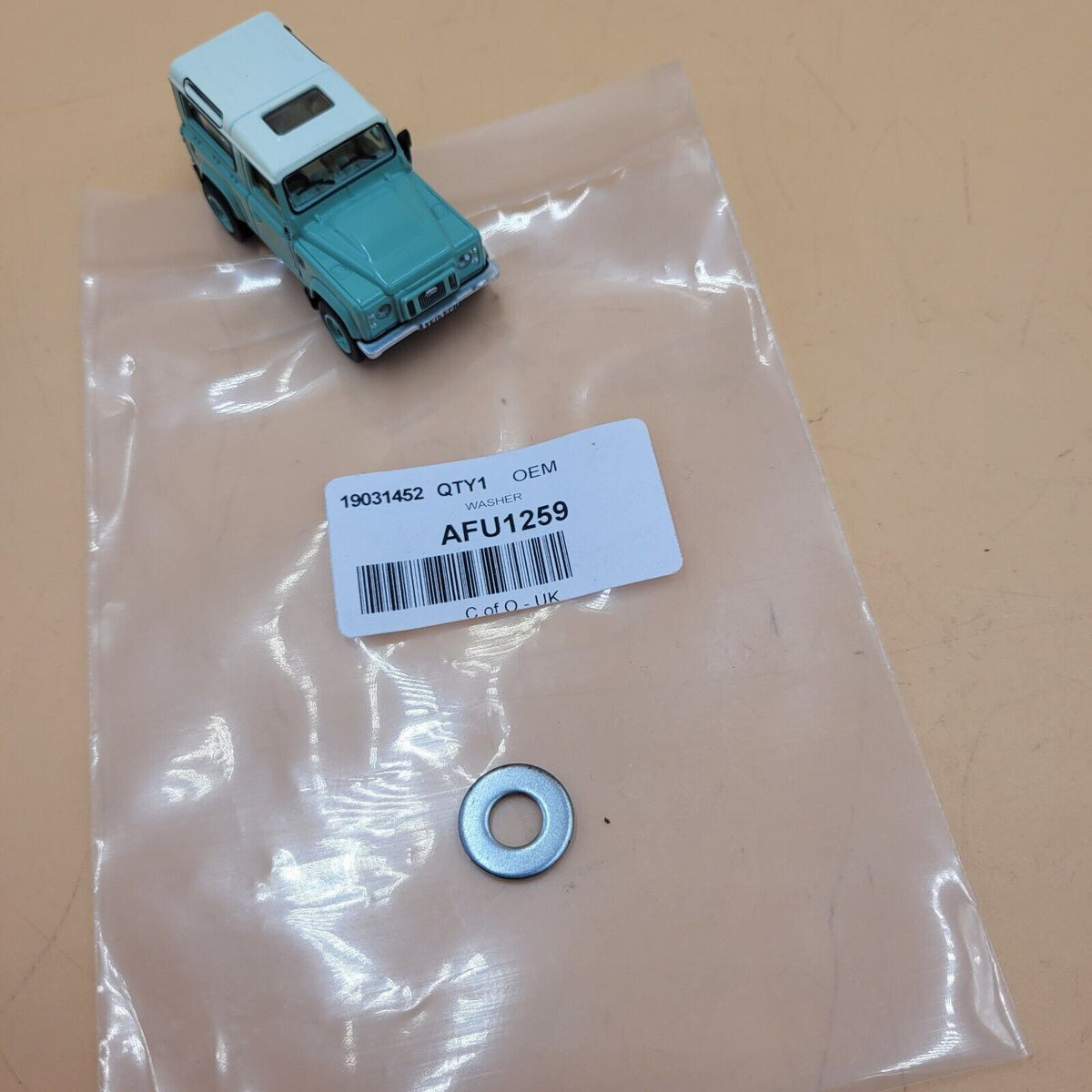 LR Defender RR Classic Plain Washer Part AFU1259