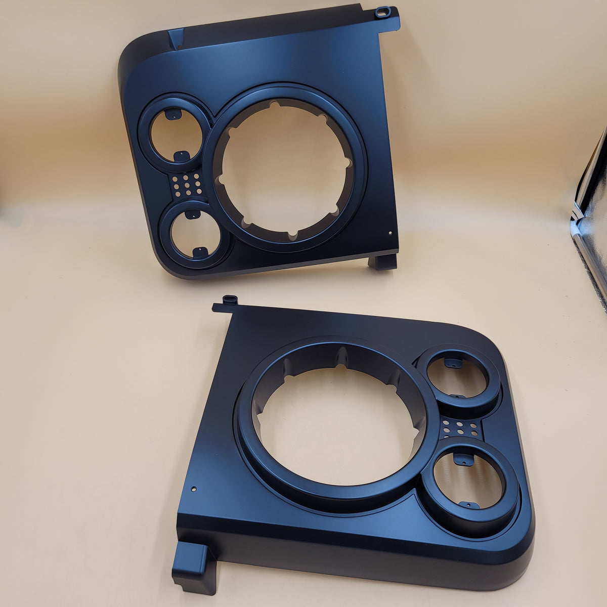 SVX Style Grill & Headlight Surround Kit For LAND ROVER DEFENDER 90 & 110 Matt BLACK LR008362BMAT