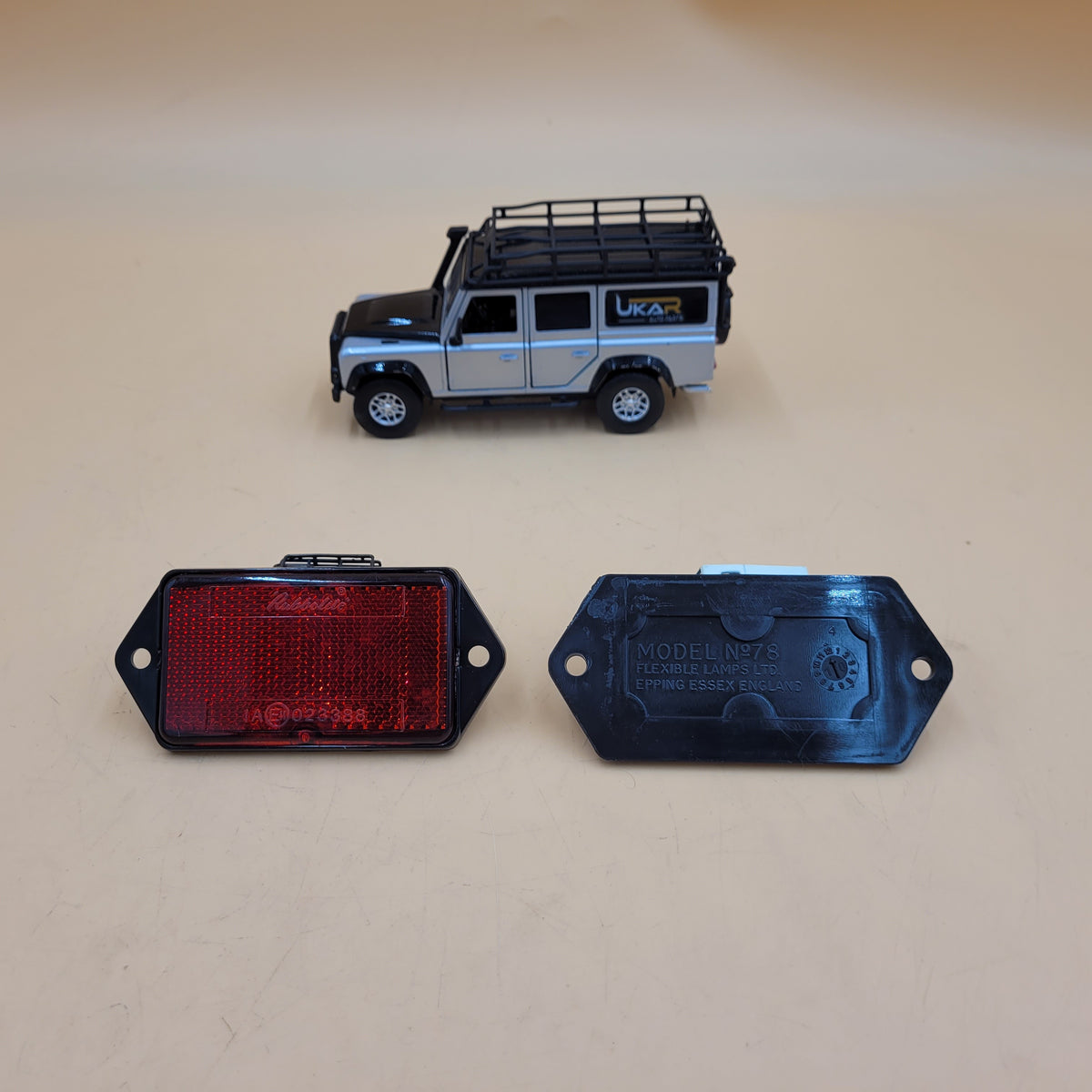 Land Rover Series 3 Rear Reflectors Red Part XFF100070
