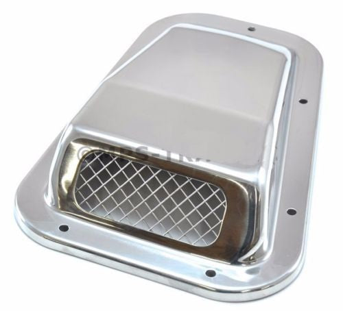 Land Rover Defender Stainless Steel Wing Top Air Intake Grill PAIR Left & Right