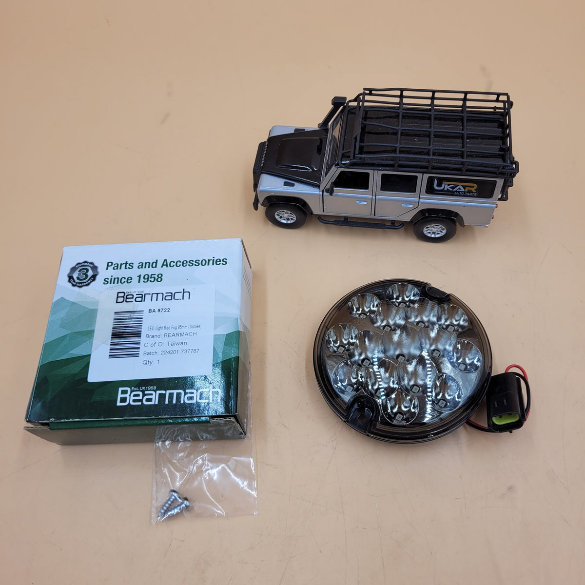 Rear LED Smoke Fog Lamp Part BA9722