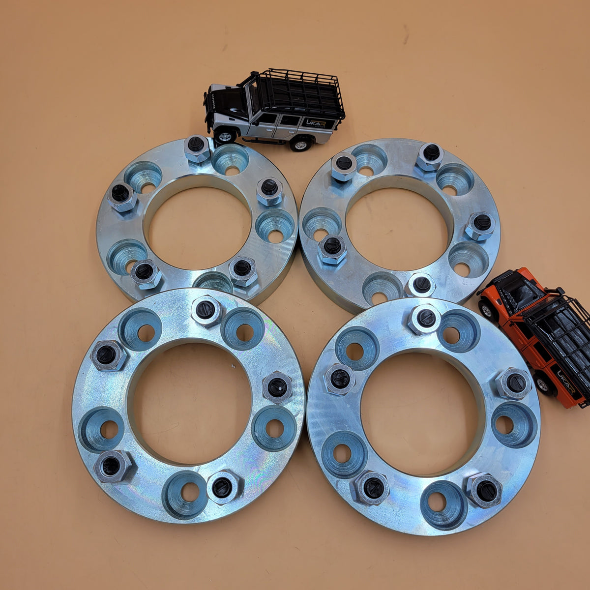 LAND ROVER DEFENDER 1987-2016 / DISCOVERY 1 RR CLASSIC STEEL 30MM WHEEL SPACERS DA5004