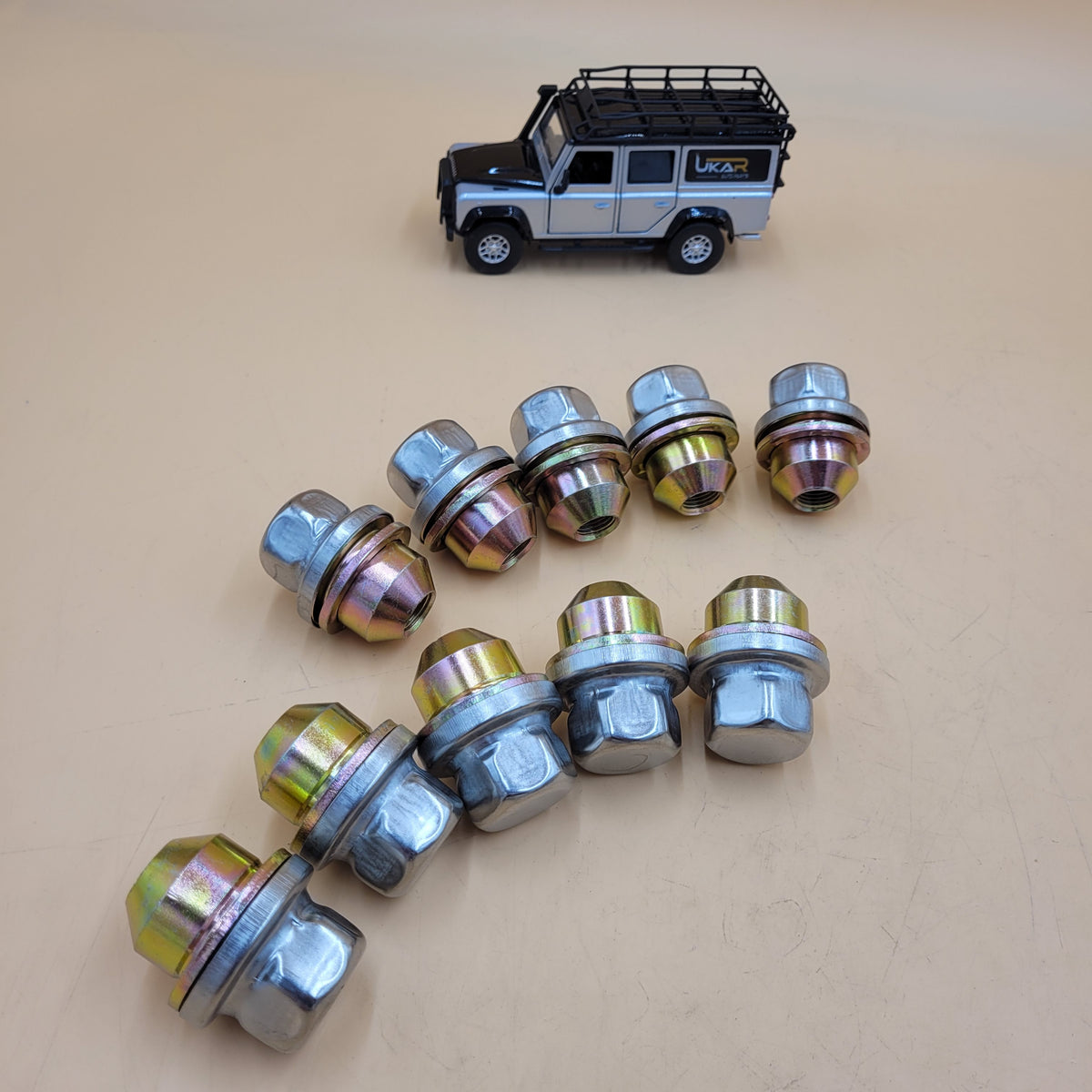 10X LAND ROVER RANGE ROVER P38 WHEEL LUG NUTS PART ANR3679