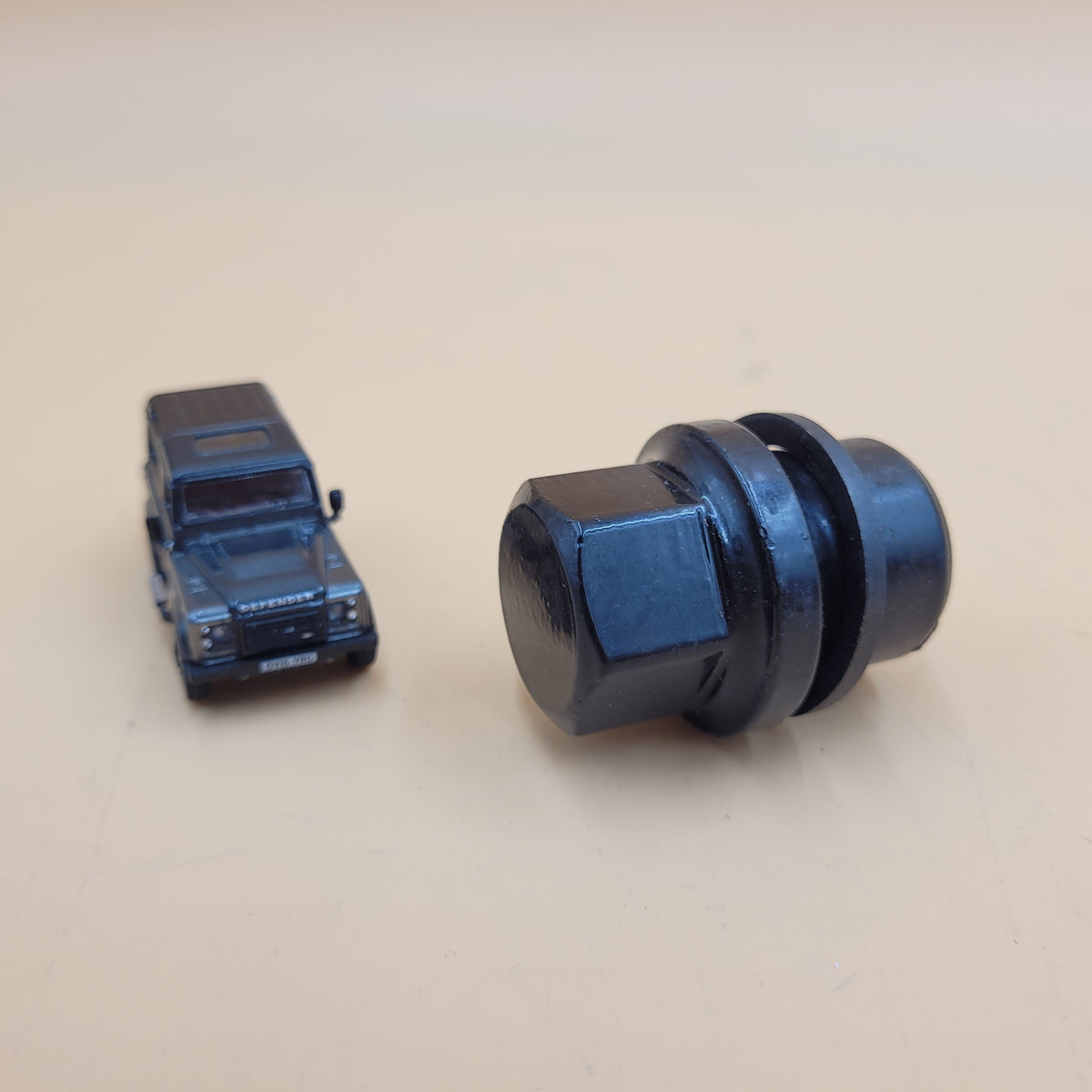 LR DEFENDER -06 /DISCOVERY I/RR Classic Gloss Black Wheel Nut Part BR1445B NRC7415B
